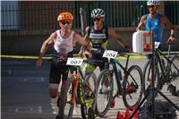 Leti Soria y Lucas Aurell lideran provisionalmente la XXV Copa Aragonesa de Duatlón Cros, Trofeo Bilstein Group.