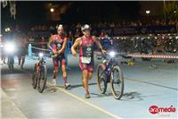 David Zaro y Erica Villa vencedores del VI Duatlón Nocturno Calcigada Sobradiel