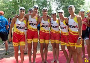 Aragón acaba decimicuarta en el nacional de Triatlón por autonomías