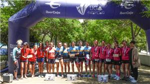 JAB Triatlón Helios masculino y Estudener Triatlón Europa femenino campeones de Aragón de Triatlón por Equipos
