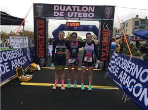El X Duatlón Solidario de Utebo ha cerrado la temporada 2021 de triatlón