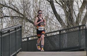 Fernando Zorrilla y Marta Borbón se proclaman campeones de Aragón de Duatlón Sprint en Calatayud