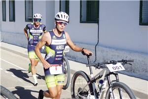 Lucas Aurell y Leti Soria se adjudican la XXV Copa Aragonesa de Duatlón Cros, Trofeo Bilstein Group