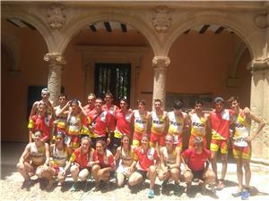 La selección aragonesa de triatlón compite en el Campeonato de España por Autonomías