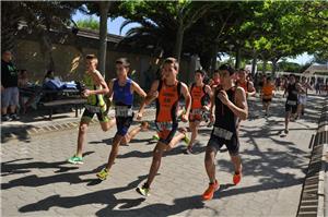 El Cto. de Aragón de Acuatlón Escolar se celebró en Stadium Venecia