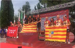 Aragón finaliza en cuarta posición en el Campeonato de España de Triatlón Escolar 2024
