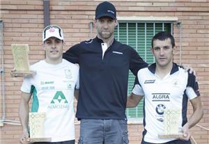 Aitor Abadías y Yolanda Magallón campeones de Aragón de Triatlón Cros