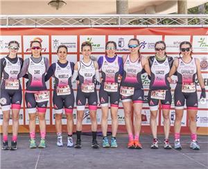 Destacada actuación de los clubes aragoneses en la Liga Nacional de Duatlón 2024