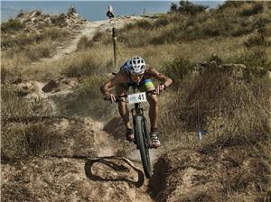 Jaime Martín y Ester Ruiz se proclaman en Alcañiz campeones de Aragón de Triatlón Cros 2021