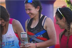 David Navarro y Ester Ruiz se proclaman campeones de la VIII Copa Aragonesa de Triatlón Cros