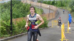 Marta Borbón y Fernando Zorrilla se adjudican el VI Triatlón de Sallent de Gállego