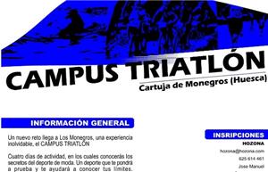 Últimos días para inscribirse al Campus de Triatlón
