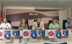 Presentación del Campeonato de España de Triatlón por Autonomías que se celebrará en Mequinenza