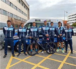 Eliseo Martín y Ana Llanos se imponen en el XII Duatlón Cros de Monzón