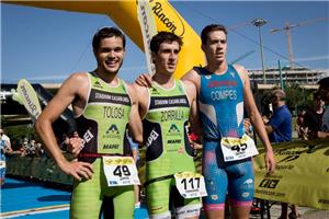 Fernando Zorrilla y Marta Borbón se adjudican el III Triatlón de Zaragoza El Rincón
