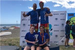 La Universidad de Zaragoza subcampeona de España de triatlón universitario