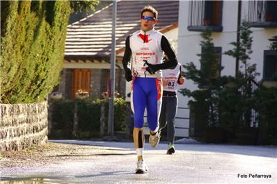 Jon Erguin y Yolanda Magallón vencen en el XII Triatlón de Invierno 
