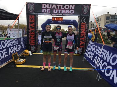 El X Duatlón Solidario de Utebo ha cerrado la temporada 2021 de triatlón