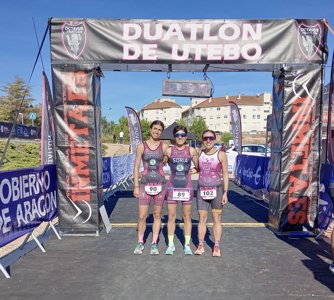 Leticia Soria y Lucas Aurell prolongan su dominio en Utebo