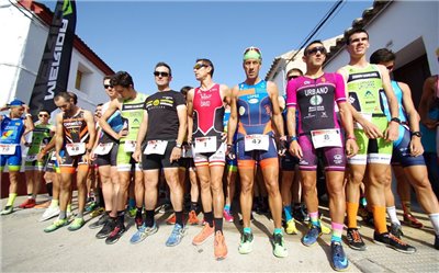 Jaime Martín y Yolanda Magallón primeros líderes de la XXII Copa Aragonesa de Duatlón Cros, Trofeo bilstein group