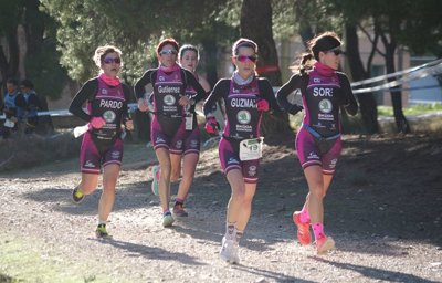 A.O.C. Tragamillas Alcañiz y Octavus Triatlón – Skoda Zaratecno campeones de Aragón de Duatlón Cros por Equipos