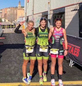 Camilo Santiago y Fátima Arévalo estrenan en Fraga el palmarés 2022 de la FATRI