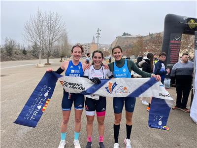 Aiara Garaialde y José Enrique Coscolla se adjudican el XI Duatlón Ciudad de Fraga