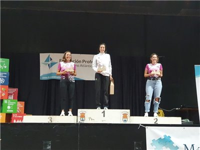 Álvaro López y Eva Pascual se adjudican el V Duatlón Nocturno Calcigada Sobradiel