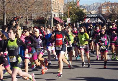 Lizer Lorente y Vanesa Guzmán inauguran el palmarés del Duatlón Ciudad de Utebo