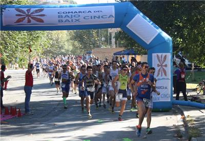 Gran ambiente y emoción hasta el final el I Duatlon Cros Comarca del Bajo Cinca