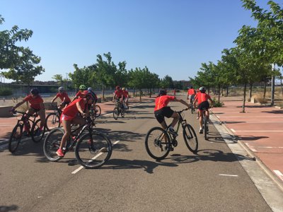 Prácticas y parte final del Curso de Entrenador de Triatlón Nivel 1 2020 celebrado en Zaragoza