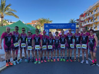 Formidable actuación aragonesa en el Campeonato de España de Clubes de Duatlón