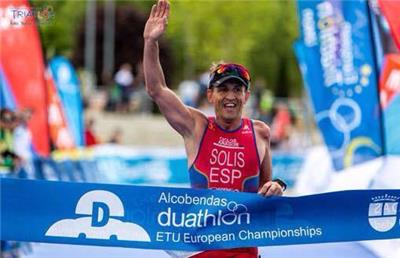Rafa Solís oro en categoría PT4 del Campeonato de Europa de Duatlón