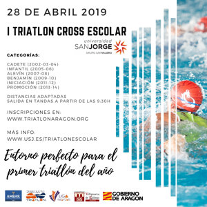 I Triatlón Cros Escolar USJ