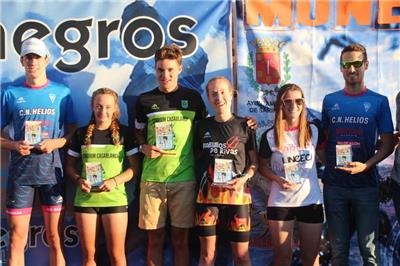 Jorge Tolosa y Belén González vencen en el VII Triatlón Sprint de San Juan de Flumen