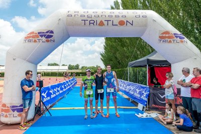 Belén González y Emilio Monagas se adjudican el VI Triatlón Olímpico TBG