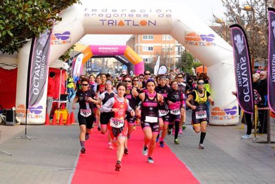 Un duatlón solidario y especial