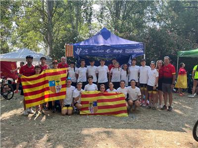 Campeonato de España de Triatlón por Autonomías 2025. Medalla de bronce en categoría cadete.