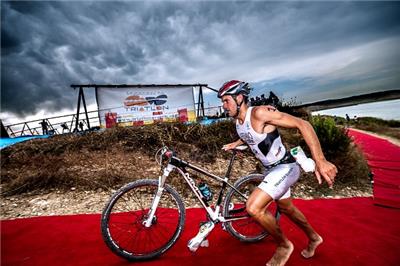 Éxito organizativo en el regreso del V Triatlón de Sádaba