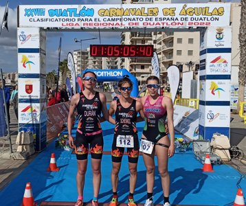 Cuatro federados aragoneses consiguen su clasificación para el Campeonato de España Elite de Duatlón 2022