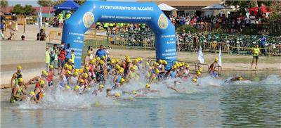 XI Triatlón Cros La Estanca de Alcañiz. Campeonato de Aragón de Triatlón Cros 2014.
