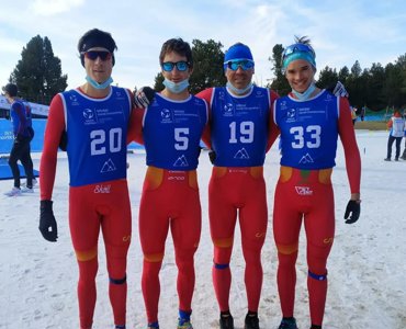 El Mundial de Triatlón de Invierno 2022 concluye con protagonismo aragonés