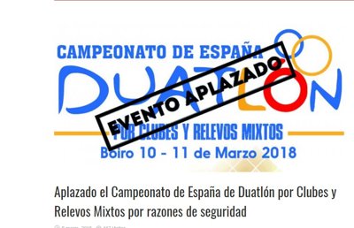Apertura excepcional de inscripciones V Duatlón Ciudad de Calatayud