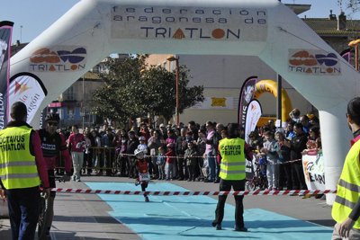 Invasión de mini-duatletas en Utebo