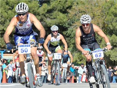 Felipe Muñoz y Ana Revilla lideran la Copa Aragonesa de Duatlón Cros 2012