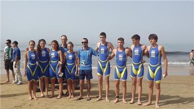 Notable actuación aragonesa en el Campeonato de España de Triatlón en Edad Escolar