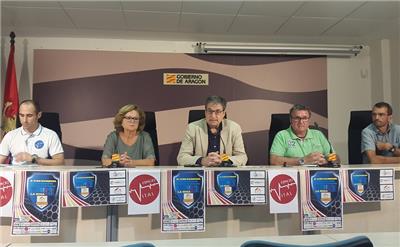 Presentación del Campeonato de España de Triatlón por Autonomías que se celebrará en Mequinenza