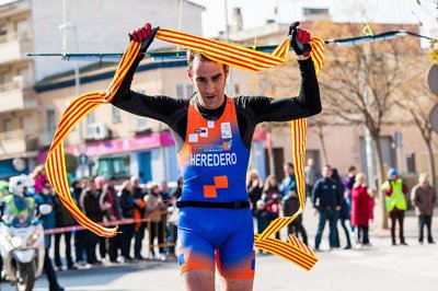 Heredero y Comesaña triunfan en el III Duatlon Solidario de Utebo