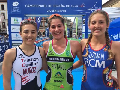 Marta Pintanel convocada por la selección española para el Europeo Junior de Duatlón