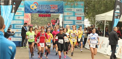 El 3 de octubre el duatlón SERTRI Zaragoza regresa con unos circuitos espectaculares